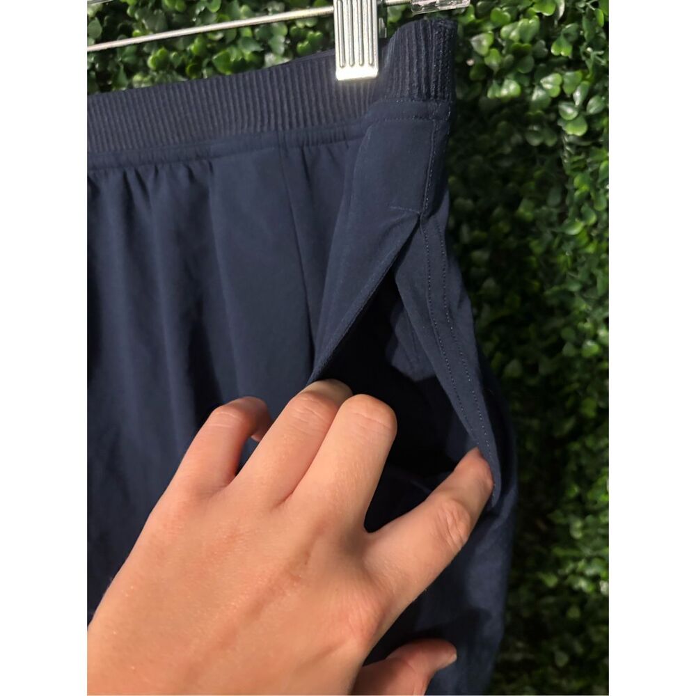 Lululemon Narrow Waistband Tennis Skirt Navy Blue Sz 10 - Picture 4 of 7